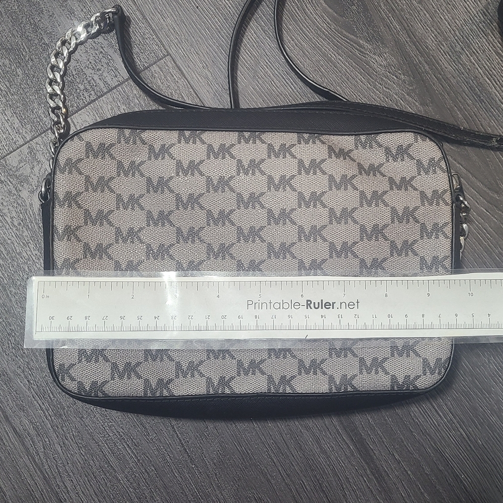 Michael Kors Silver/Gray and Black Bag - Picture 6 of 8